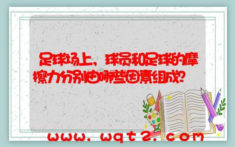 足球场上,球员和足球的摩擦力分别由哪些因素组成?