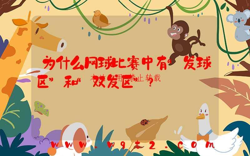 为什么网球比赛中有“发球区”和“双发区”?